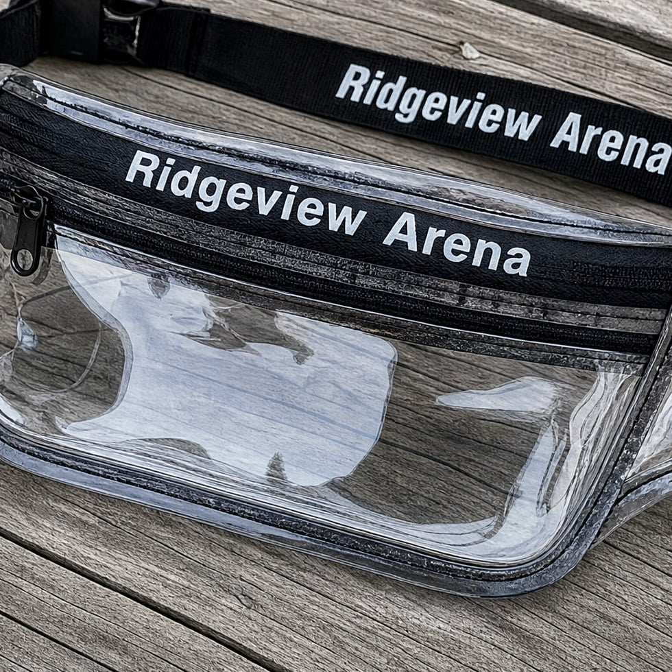 Clear Stadium Fanny Packs