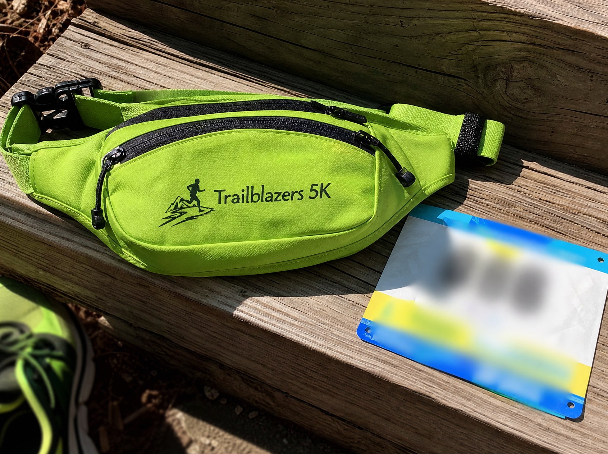 Custom fanny packs order — customer photo