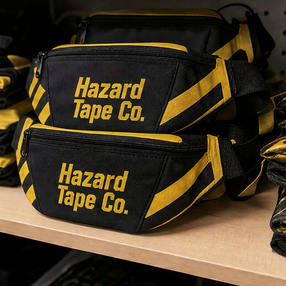 Customized fanny packs for brands and merch drops