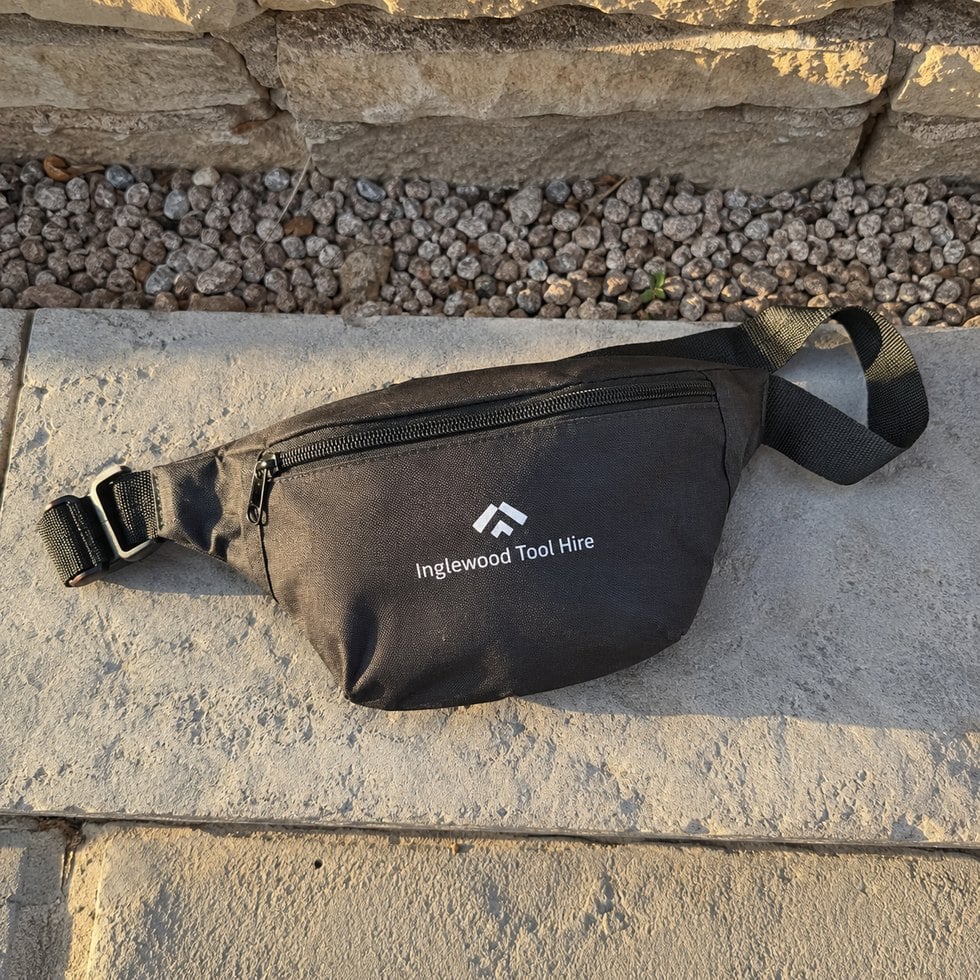 Custom fanny packs for a small business pop-up