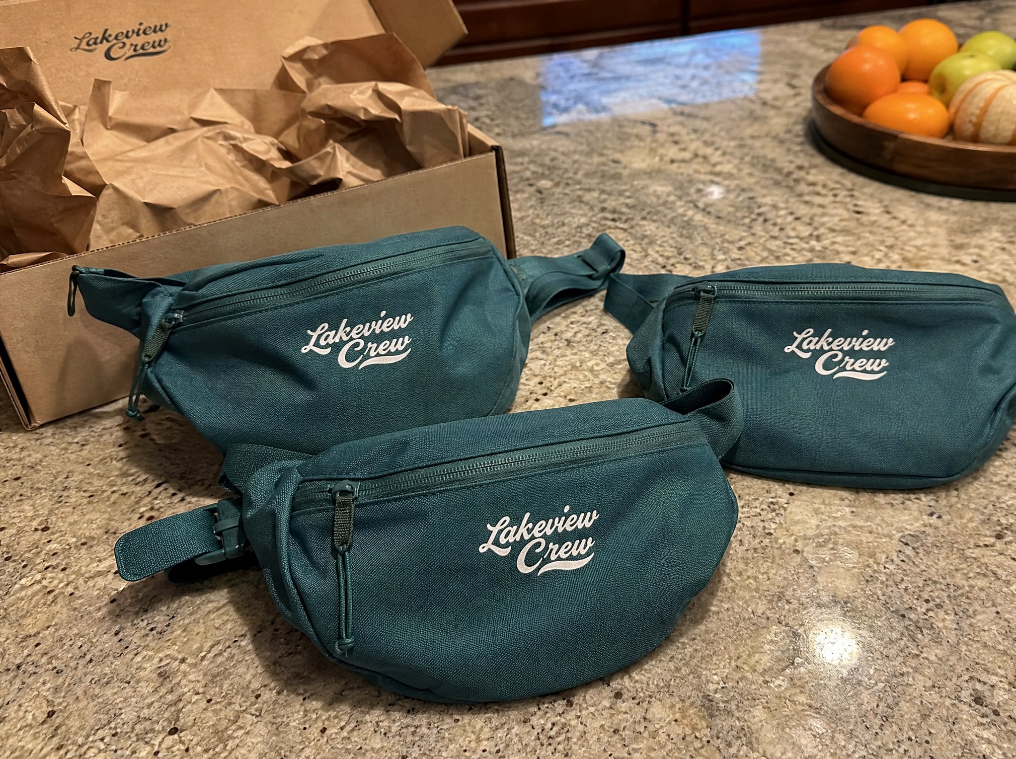 Personalized fanny packs — customer photo